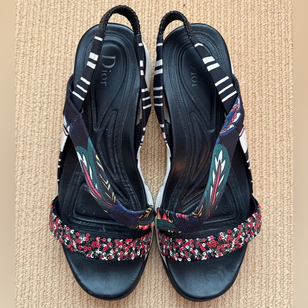 Christian Dior Trio Fusion Sandals - Size 39.5